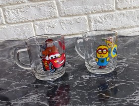 تصویر نیم لیوان کودک جفتی 