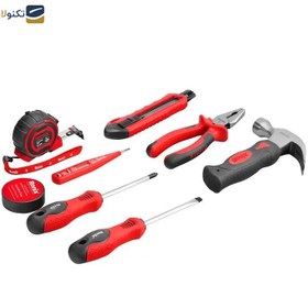 تصویر مجموعه 8 عددی ابزار رونیکس مدل RS-0002 Ronix RS 0002 Hand Tools Kit 8 Pcs