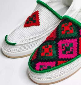 تصویر گیوه طرح ارغوان 