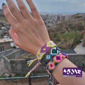 تصویر دستبند بافتنی 