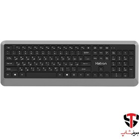 تصویر کیبورد باسیم هترون مدل HK248 Hatron HK248 Wired Keyboard