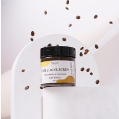 تصویر اسکراب قهوه نارگیل Coffee body scrub