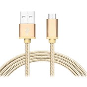 تصویر کابل میکرو کنفی USB 2.0 Micro B فرانت 1.2 متری Faranet USB 2.0 A/M to Micro B Braided Cable 1.2M