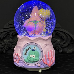 تصویر گوی برفی طرح پاتریک 