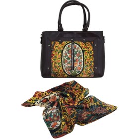 تصویر ست کیف و شال زنانه باران کد 09 Baran Women Bag and Shawl Set Code 09