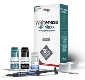 تصویر کیت بلیچینگ آفیس سه بیمار اف جی ام FGM - HP Maxx %35 FGM Whiteness HP Maxx 35% in Office Kit