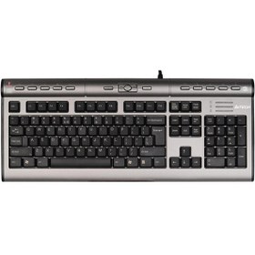 تصویر صفحه کلید مالتی مدیا ای فور تک مدل کی ال 7 ام یو ا KL-7MU MultiMedia Keyboard KL-7MU MultiMedia Keyboard