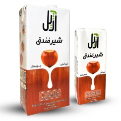 تصویر شیر غیر لبنی فندقی آژیل 