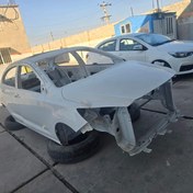 تصویر درب جلو چپ شاهین سفید شرکتی سایپا Darb