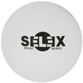 تصویر توپ پینگ پنگ TB 80 100 PACK WHITE SELEX 