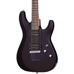 تصویر گیتار الکتریک شکتر c6 Schecter C-6 Deluxe Satin Black