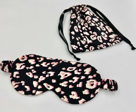 تصویر چشم‌بند سیلک پلنگی 