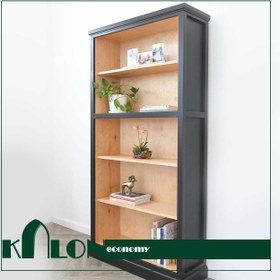 تصویر کتابخانه چوبی کلاسیک کالون اکونومی مدل KE-0035 