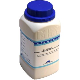 تصویر محیط کشت X.L.D Agar مدل پودری - میرمدیا - 500 گرم Culture medium X.L.D Agar powder model - MirMedia