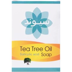 تصویر صابون ضد جوش سیوند وزن ۹۰ گرم با روغن درخت چای 