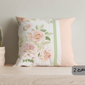 تصویر کوسن کد K384 گلدار