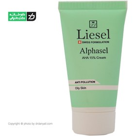 تصویر كرم فوق قوی آ اچ آ 15 درصد 30 میلی لیتر لایسل Liesel Alphasel AHA 15 Percent Cream 30 ml