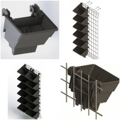 تصویر پنل یا استند دیوار سبز 