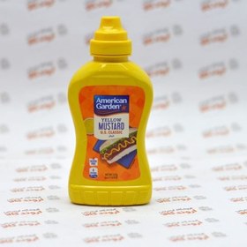 تصویر سس خردل فاقد قند و گلوتن امریکن گاردن ا Mustard American Garden Mustard American Garden