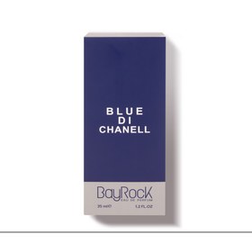 تصویر عطر جیبی مردانه بلو دی شنل ۳۵ میل بایراک (Blue di chanell) BayRock