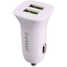 تصویر شارژر فندکی Earldom ES-CC22 2.4A 12W Earldom ES-CC22 2Port 2.4A 12W Car Charger