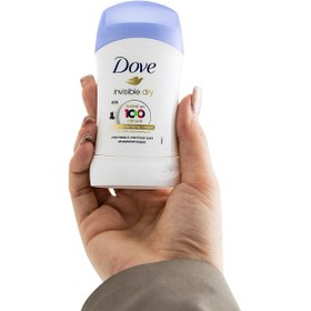 تصویر استیک ضد عرق داو (Dove) مدل Invisible حجم 40 میلی لیتر ضد تعریق و خوشبو کننده (Dove) مدل Invisible بانوان 40 میلی لیتر داو