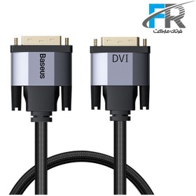 تصویر کابل تبدیل DVI به DVI باسئوس مدل Enjoyment CAKSX-Q طول 1 متر ا Baseus Enjoyment CAKSX-Q DVI To DVI Cable 1m Baseus Enjoyment CAKSX-Q DVI To DVI Cable 1m