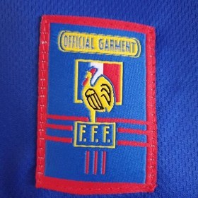 تصویر لباس نوستالژی فرانسه جام جهانی 1998 ا France Home Kit 1998 Original Thailand France Home Kit 1998 Original Thailand