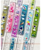 تصویر خط کش آکواریومی طرح فضانورد ۲۰ سانتی متر 