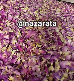 تصویر گل محمدی پر 100 گرمی پاک شده خشک شده 