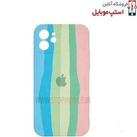 تصویر قاب سیلیکونی آبرنگی گوشی آیفون IPHONE 12 ( کیفیت های کپی ) 