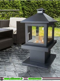 تصویر آتشدان ویلایی کد106 