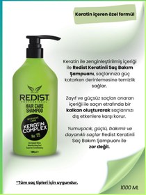 تصویر شامپو اورجینال برند Redist مدل Keratin Shampoo 1000 ml کد 3818304 