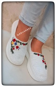 تصویر گیوه گلدوزی 