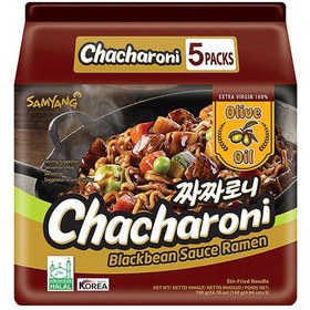 تصویر نودل Samyang مدل Chacharoni 