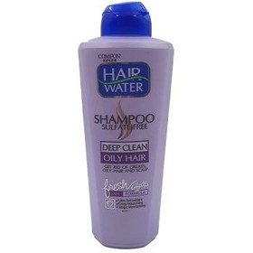 تصویر شامپو موهای چرب بنفش کامان 