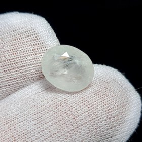 تصویر نگین سنگ توپاز سفید معدنی ۸/۵ قیراط کد 29832 