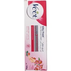 تصویر کرم موبر با رایحه نیلوفر آبی و یاسمن ویت Veet حجم 100 میل 