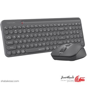 تصویر ماوس و کیبورد بی سیم ای فورتک مدل FG3300 AIR A4TECH FG3300 AIR Wireless Mouse And Keyboard