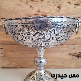 تصویر میوه خوری سفید قلم پایه بلند سلنا ( 2 سایز ) 