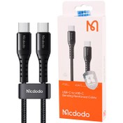 تصویر کابل شارژ تایپ سی مک دودو مدل CA-5641 طول ۱ متر ۶۰ وات 