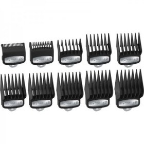 تصویر ست شانه ماشین اصلاح وال (10 عددی) WAHL shaver comb set (10 pieces)