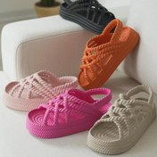 تصویر صندل زنانه پاپا مدل کارن از پلاستیک سایز ۳۷ تا ۴۰ 