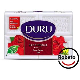 تصویر صابون حمام سفید دورو با رایحه گل – ۶۰۰ گرم 