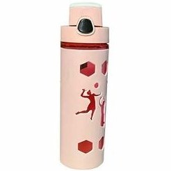 تصویر قمقمه دوچرخه مدل کاوردار طرح بسکتبال گنجایش 0.5 لیتر 