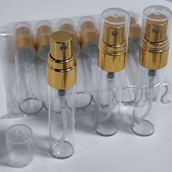 تصویر فروش عمده شیشه عطر اسپری 5 میل فلزی Wholesale sale of 5 ml metal spray bottle