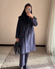 تصویر مانتو و شلوار اداری 