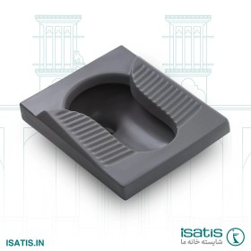 تصویر توالت ایرانی ایساتیس مدل سیکاس Iranian toilet Isatis Cycas model