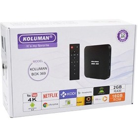 تصویر اندروید باکس کلومن مدل TV BOX 369 