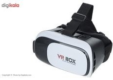 تصویر هدست واقعیت مجازی وی آر باکس مدل VR Box با ریموت کنترل 